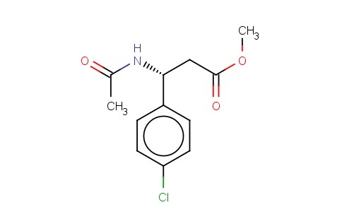 METHYL (R)-3-ACETAMIDO-3-(4-CHLOROPHENYL)PROPANOATE